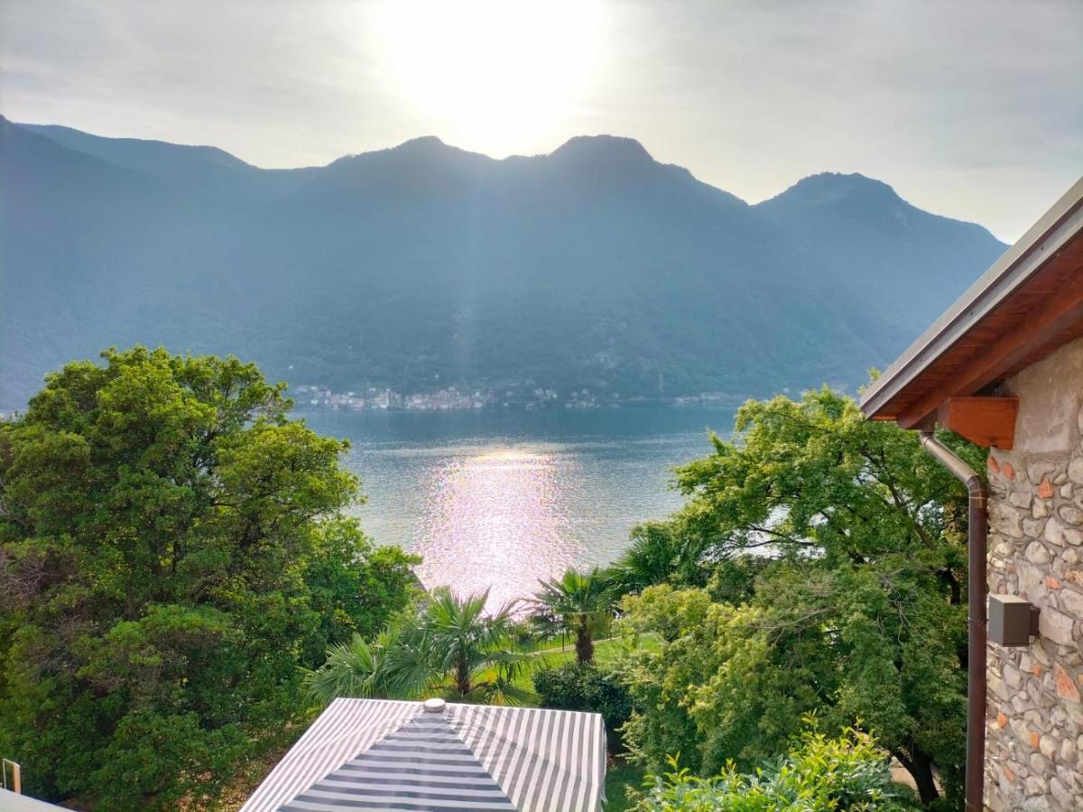 Casa Rina Lägenhet Nesso Exteriör bild
